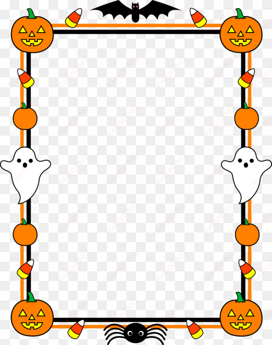 halloween border clipart