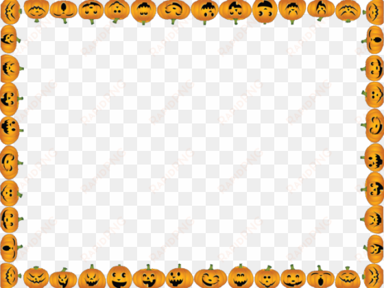 halloween border clipart free download clip art - halloween page border png