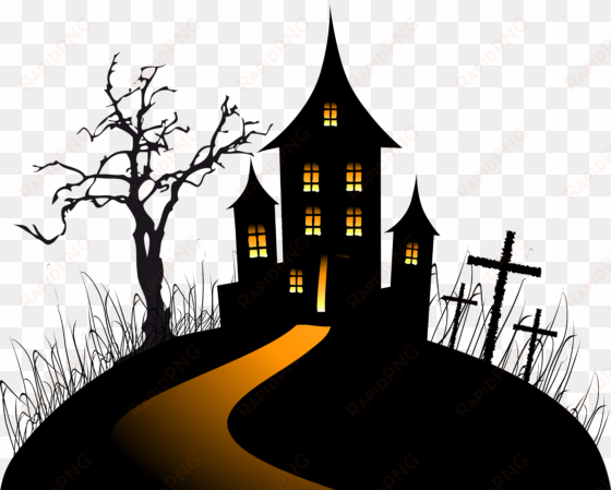 halloween creepy castle clip art image gallery yopriceville