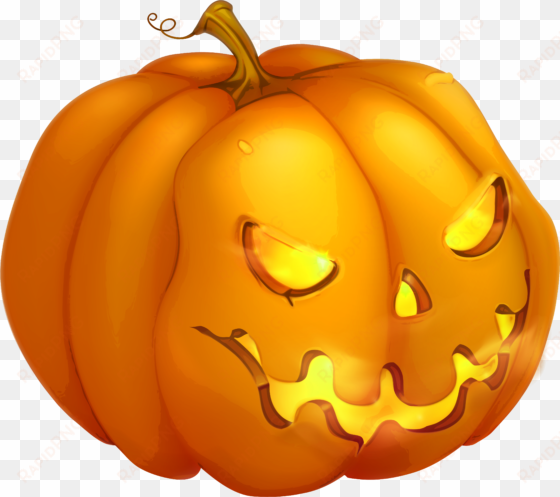 halloween evil pumpkin png clipart image - jack o lantern png evil