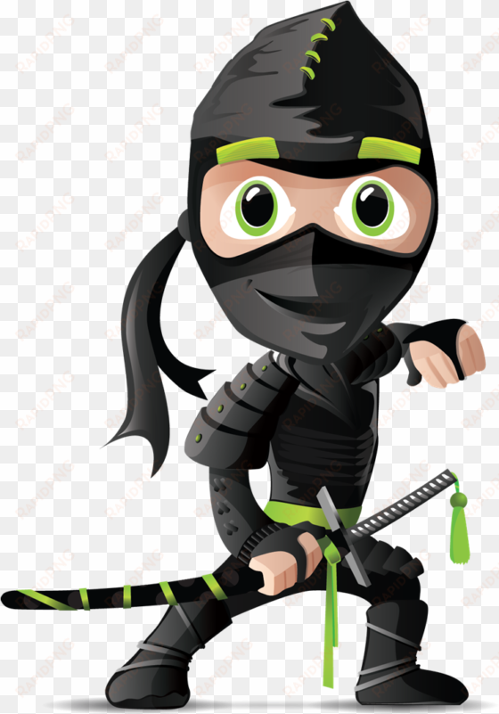 halloween ninja clipart free - ninja vector character