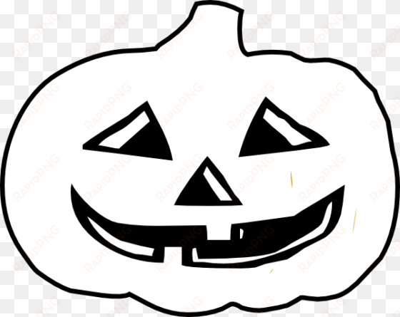 halloween pumpkin clipart black and white