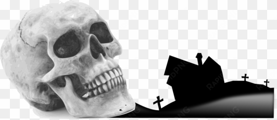 halloween skull shower curtain