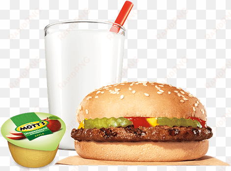 hamburger king jr™ meal - burger king jr burger