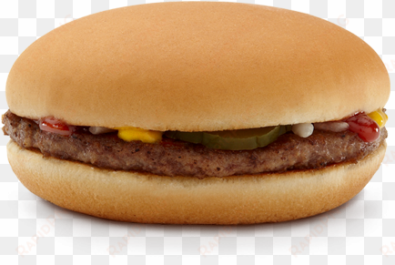 hamburger - plain mcdonalds hamburger