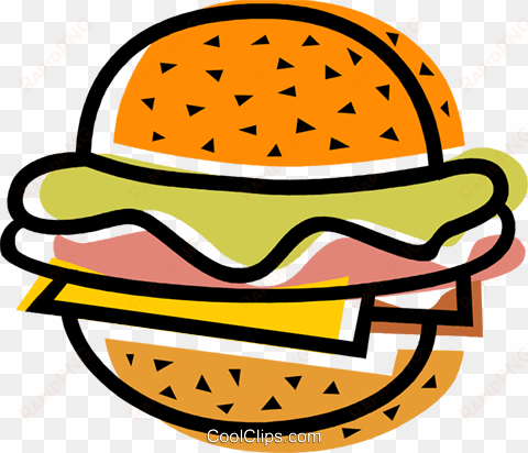 hamburgers royalty free vector clip art illustration - sanduiche vetor png