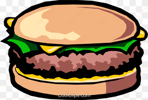 hamburguesa de queso libres de derechos ilustraciones - hamburger