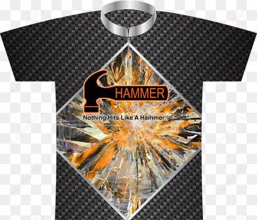 hammer cracked glass express dye sublimated jersey - hammer bowling