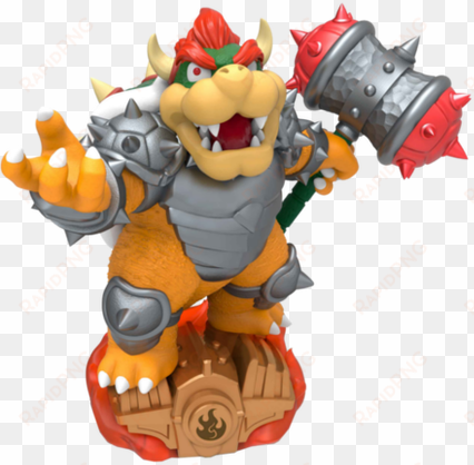 hammer slam bowser amiibo figure - hammer slam bowser