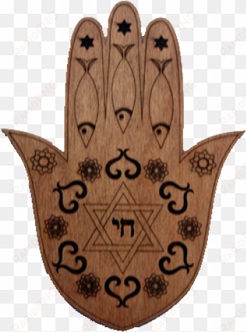 hamsa hand star - emblem