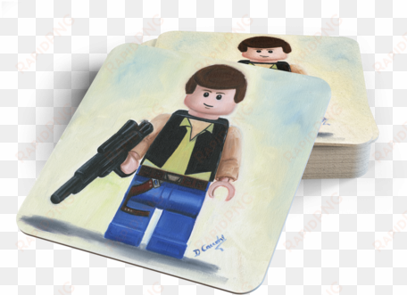 han solo coasters - girl