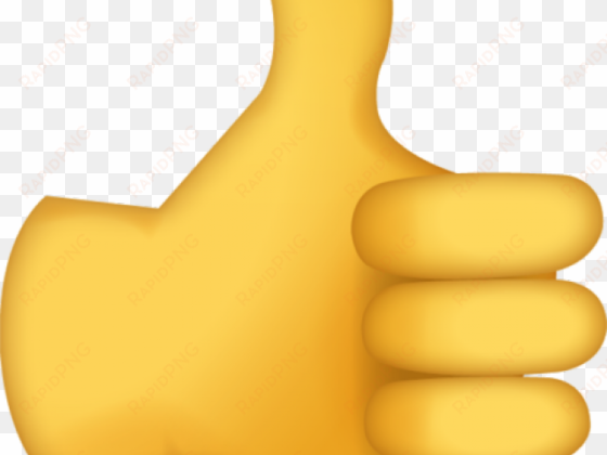 hand emoji clipart thums up - high resolution thumbs up emoji