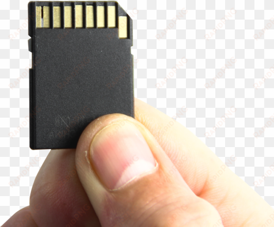 hand holding memory card png image - memory card