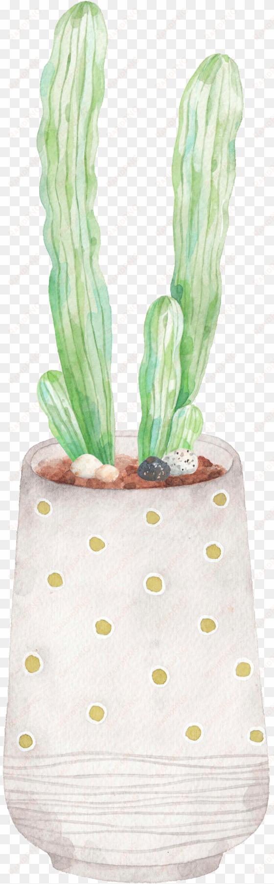 hand painted a plate of dragon god png transparent - cactus png transparent