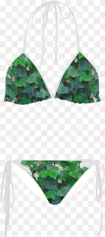 hand painted, original, watercolor of climbing plant - swimsuit