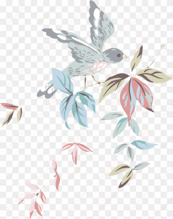 hand painted watercolor butterfly decoration vector - 矢量 花
