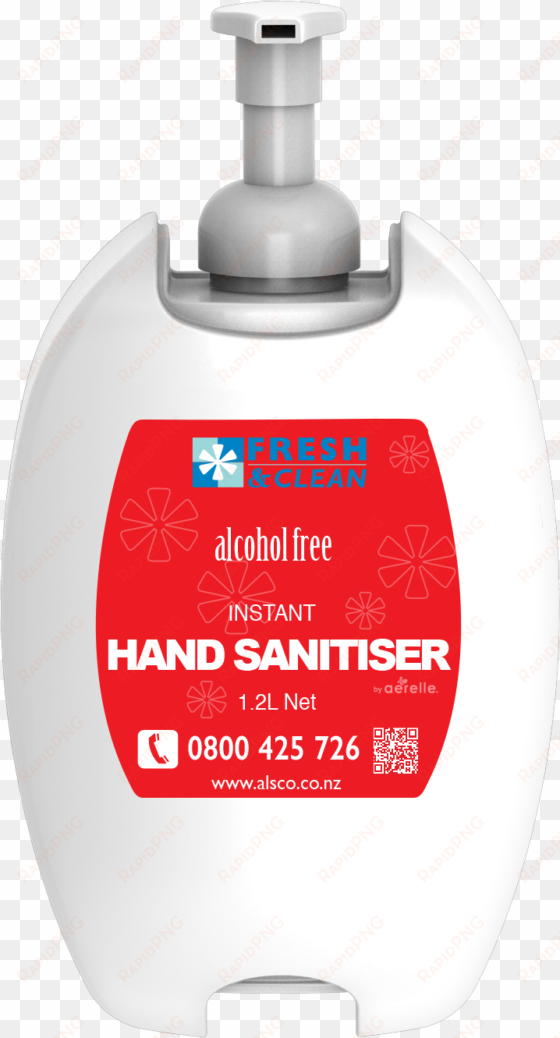 hand sanitiser f&c foam - litre