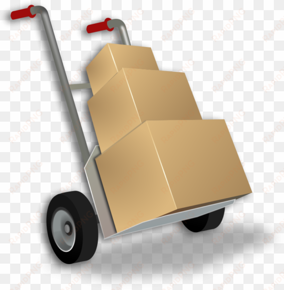 hand truck clip art