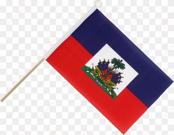 hand waving flag 6x9" - haitian flag png