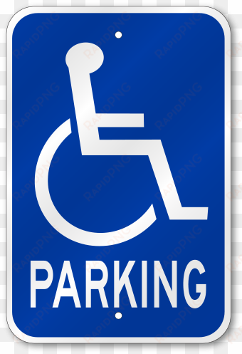 Handicap Parking Symbol transparent png image