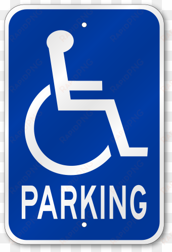 handicap parking symbol