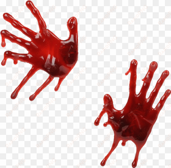 handprint clipart bloody - bloody knife with transparent background