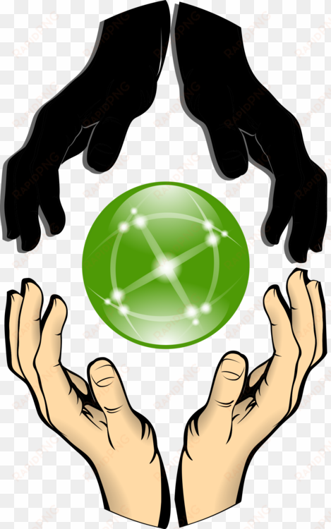 hands forming clip art at clker com - logo of unity hand