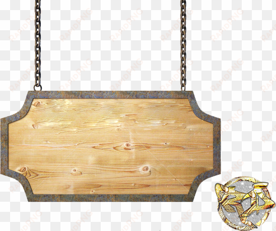 hanging sign png svg library stock - wooden sign board png