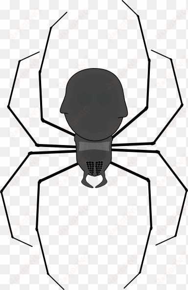 hanging spider svg clip arts 384 x 592 px