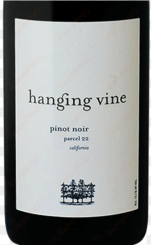 hanging vine - merlot parcel 9 california 2015 (750ml)