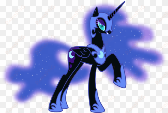 Hankofficer, Nightmare Moon, Safe, Simple Background, - My Little Pony Nightmare Moon Vector transparent png image