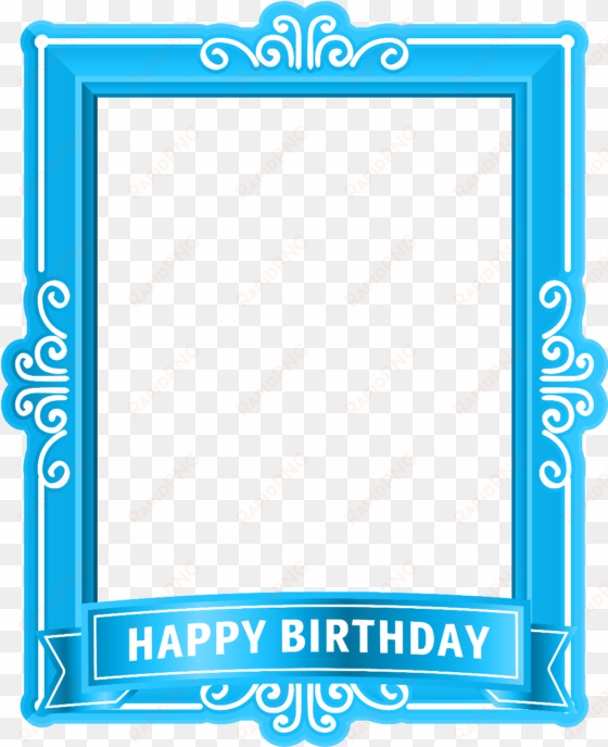 happy birthday frame, birthday frames, clip art, illustrations - happy birthday frame clipart