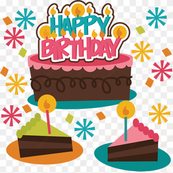 Happy Birthday Svg Birthday Cake Svg File Birthday - Happy Birthday Girl Png transparent png image