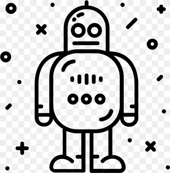 happy bot sparkles png - cartoon