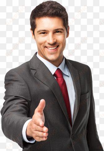 happy businessman png - shaking hands business png