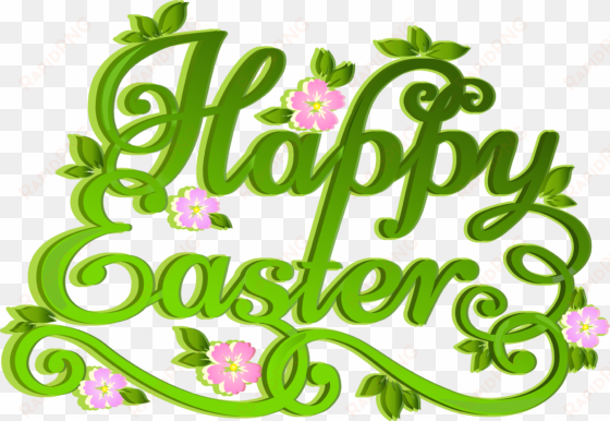 happy easter clip art png