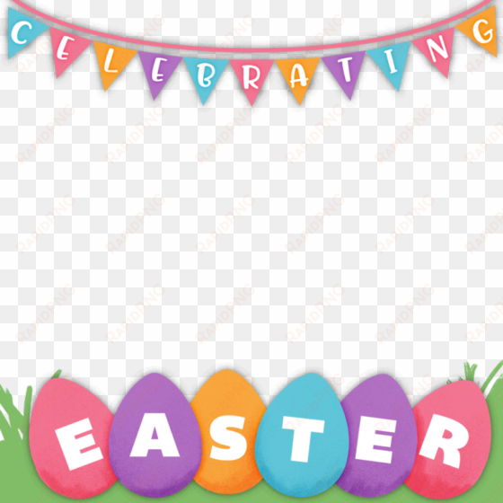 happy easter profile picture frame - happy easter png frame