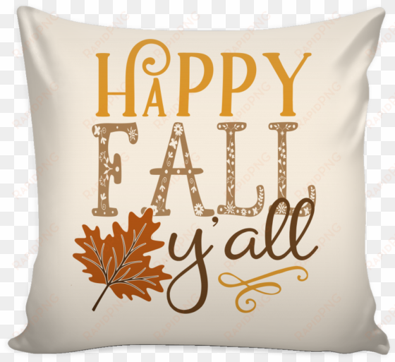 happy fall y'all pillow cover - definition of a mom