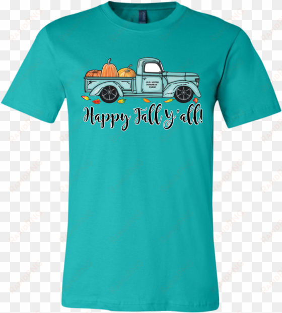 happy fall y'all pumpkin farm truck tee shirt - send noodz noodle shirt