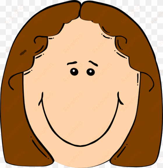 happy girl clipart free clipart images - light brown hair clipart