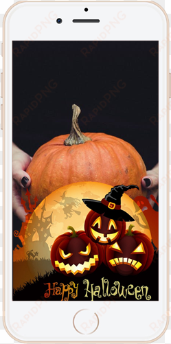 happy halloween geofilter - happy halloween jack-o-lanterns sticker
