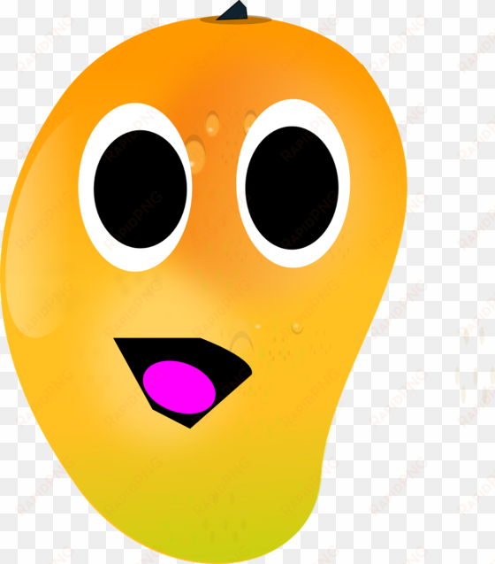 happy mango svg clip arts 522 x 593 px