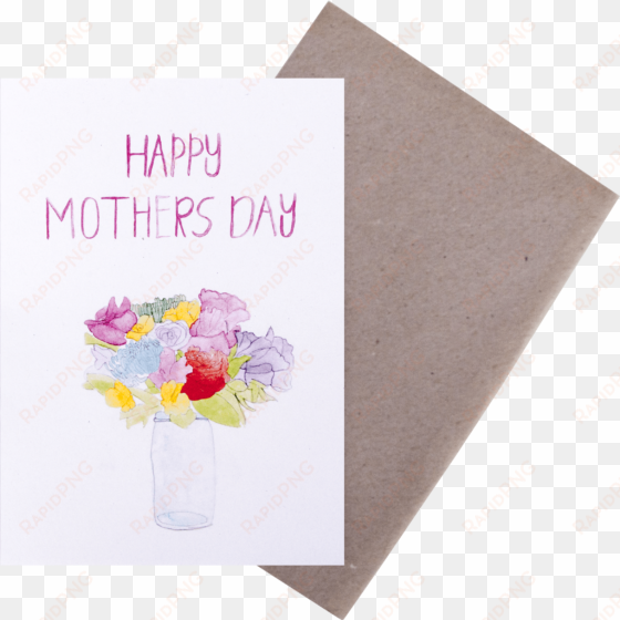 happy mothers day - greeting card