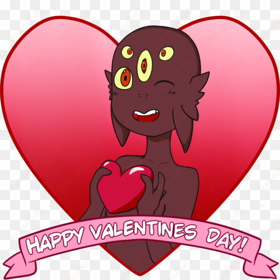 happy valentines day - cartoon