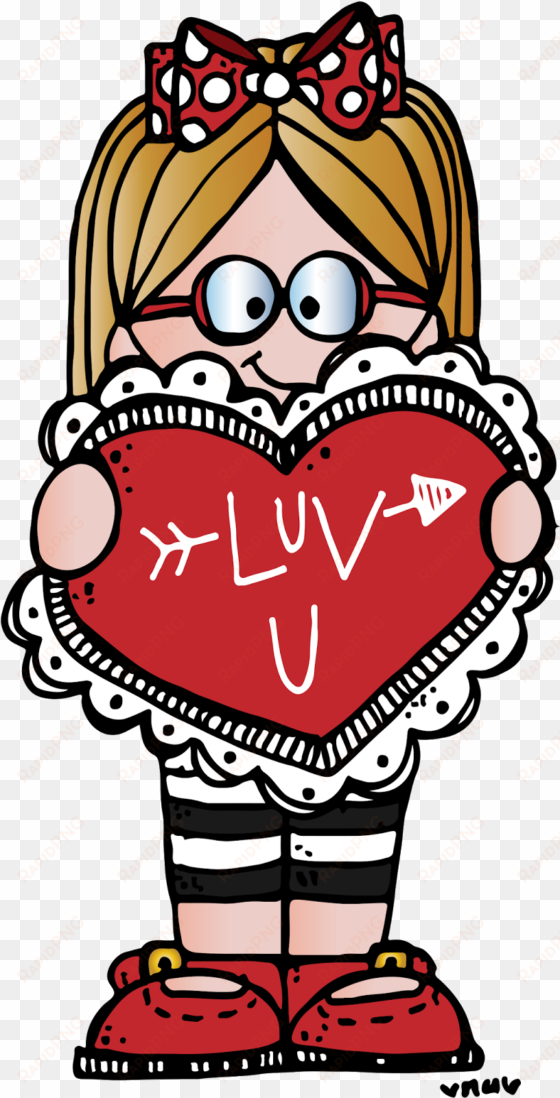 Happy Valentine's Day My Friends Xox Nikki - Melonheadz Valentines Day transparent png image