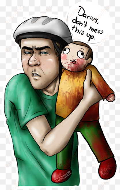Happy Wheels Characters Png Banner Free Library - Jacksepticeye Happy Wheels Fan Art transparent png image