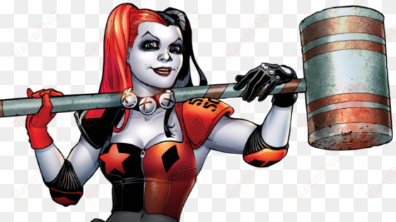 harley quinn style - harley quinn comic png