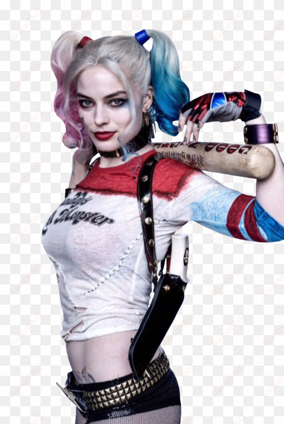 harley quinn suicide squad png image - margot robbie harley quinn