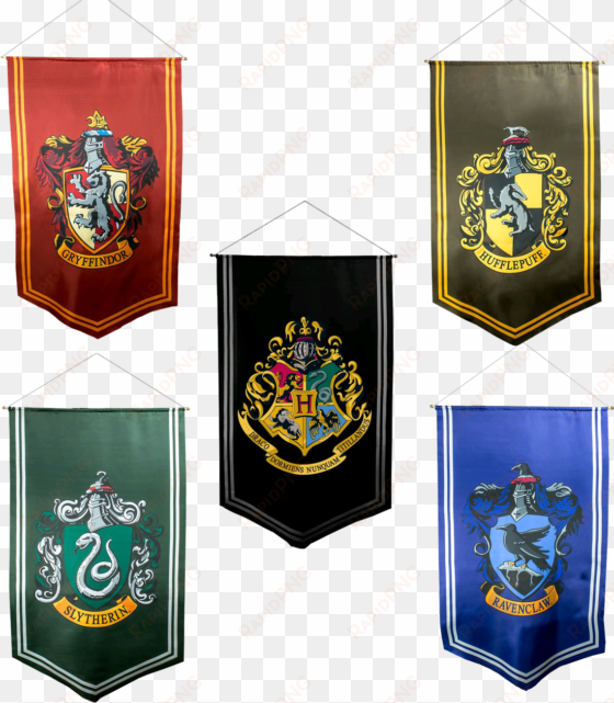 harry - harry potter - hogwarts satin banner-115cm x 70cm-ikon