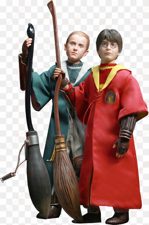 harry potter and draco malfoy set action figure by - pop harry draco quidditch